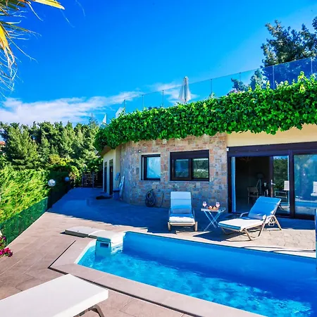 Villa The Sani Jewels, Nafsika With Private Pool *