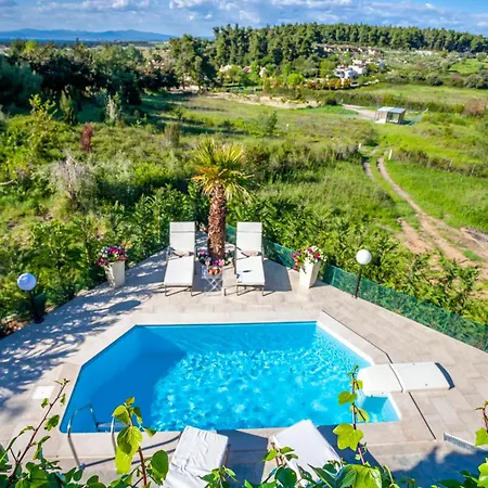The Sani Jewels, Nafsika With Private Pool